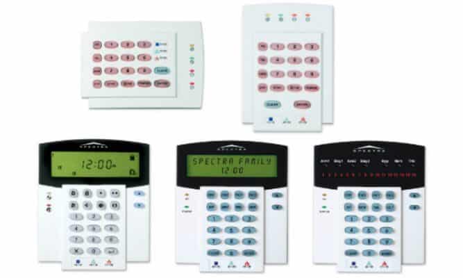 Paradox Spectra model Keypad